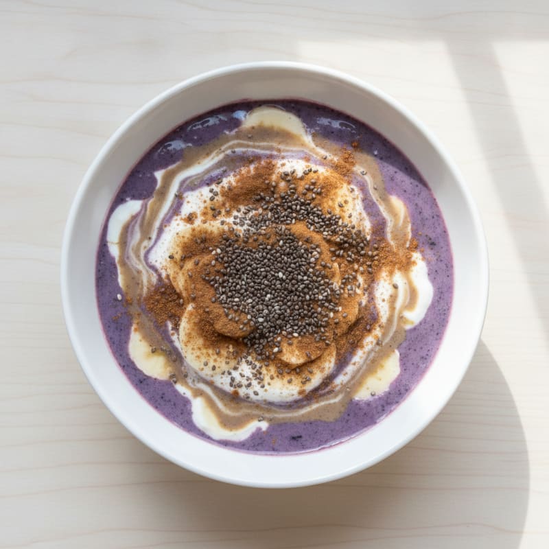 Blueberry Banana Protein Smoothie