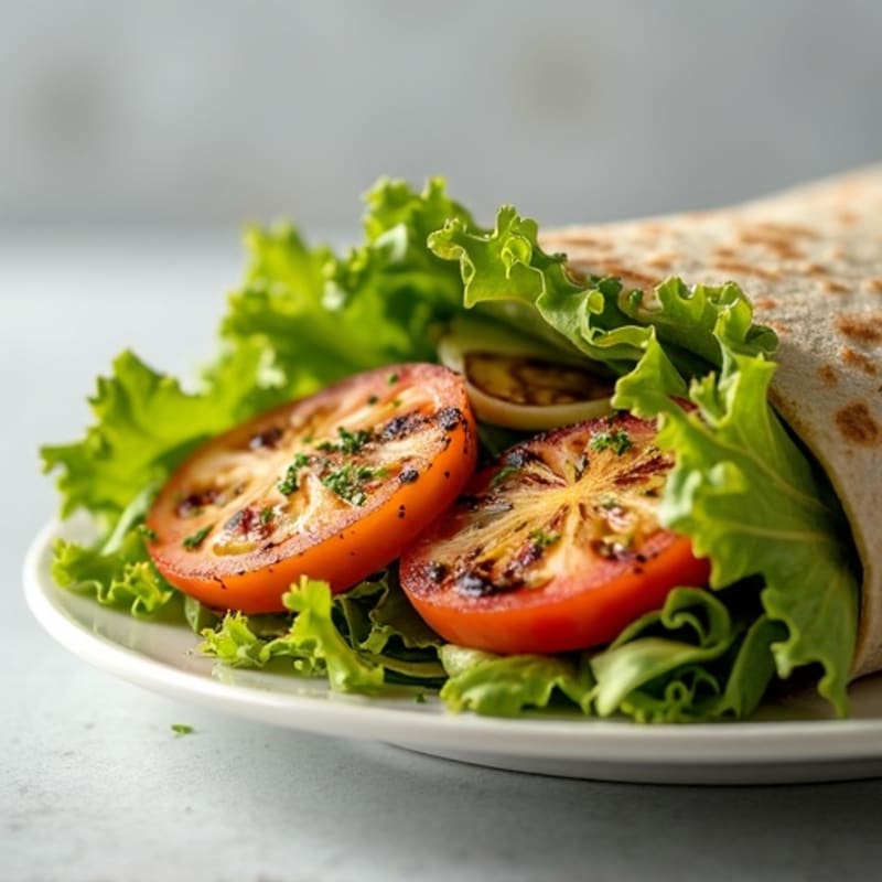 Lemon Herb Grilled Chicken Wrap