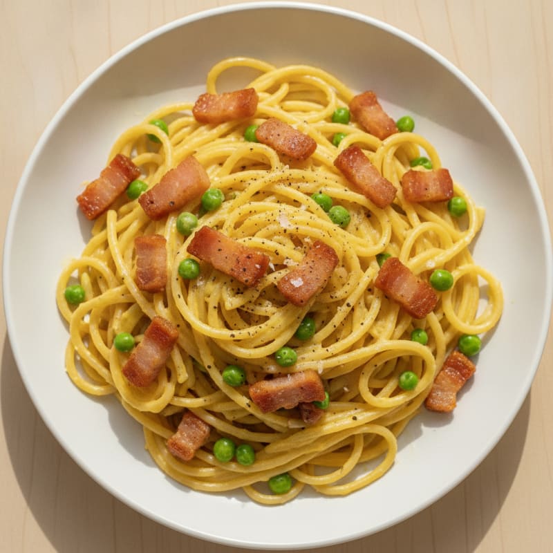 Classic Carbonara with Pancetta