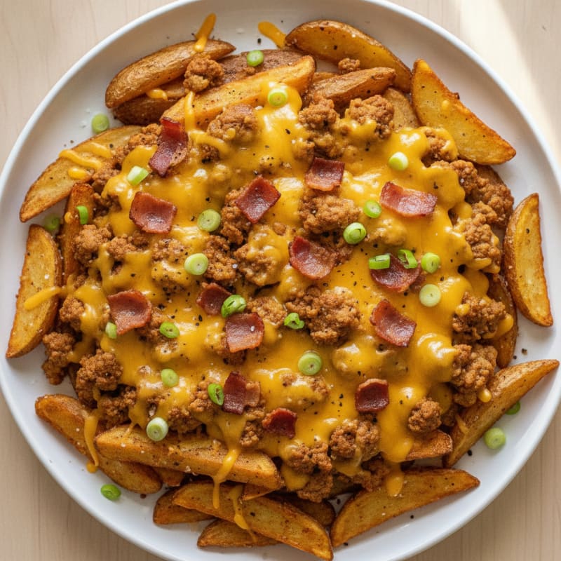 Loaded Bacon Cheese Fries