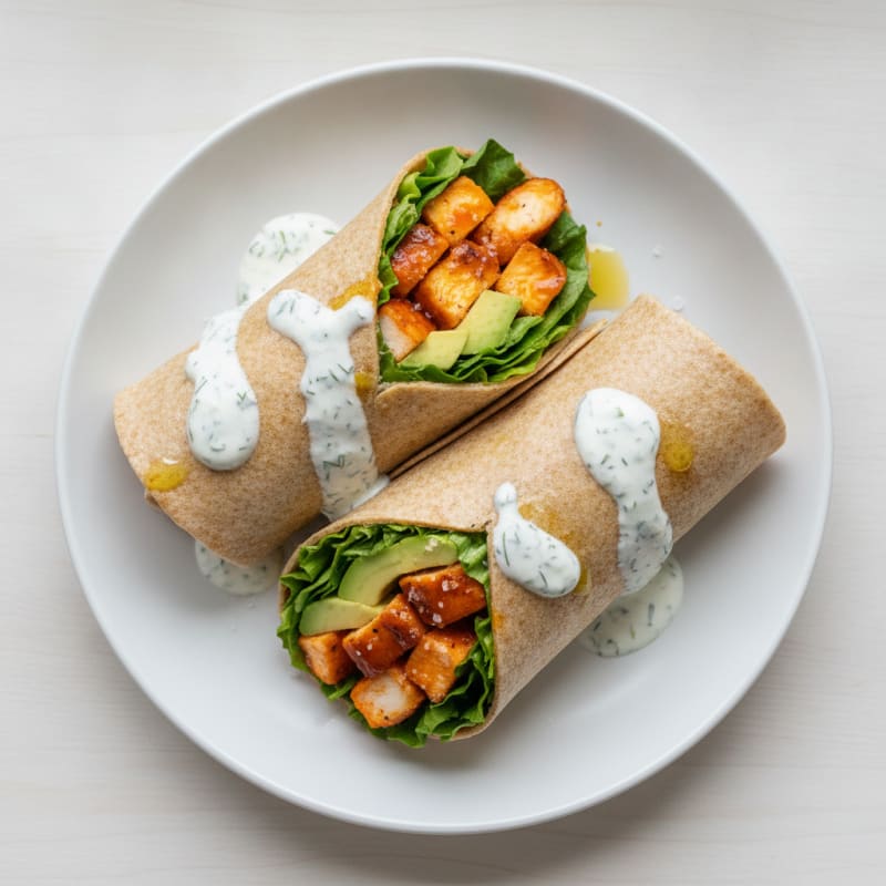 Buffalo Ranch Chicken Wrap