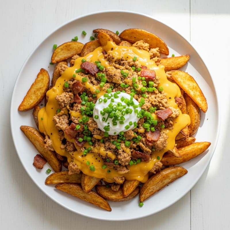 Loaded Bacon Cheese Fries