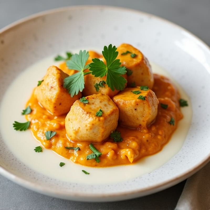 Creamy Coconut-Yogurt Butter Chicken