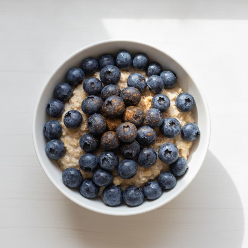 Almond Milk Overnight Oats with Berries