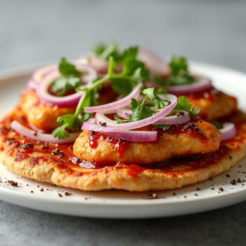Crispy BBQ Chicken Flatbread Pizza