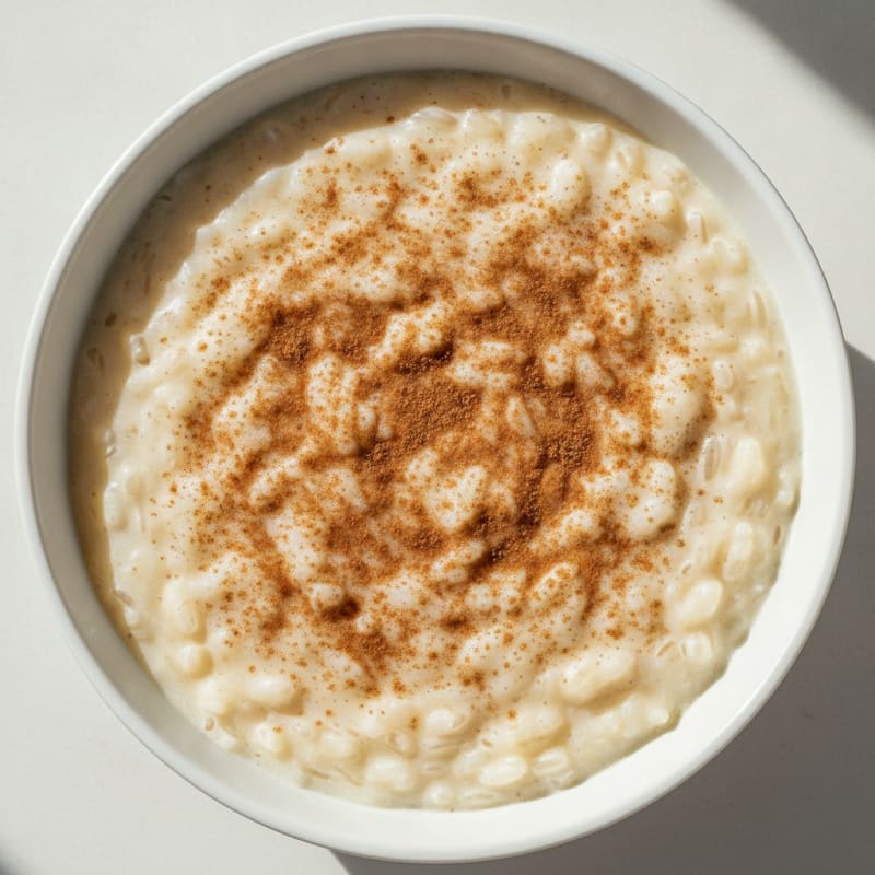 Creamy Protein Rice Pudding with Egg Whites
