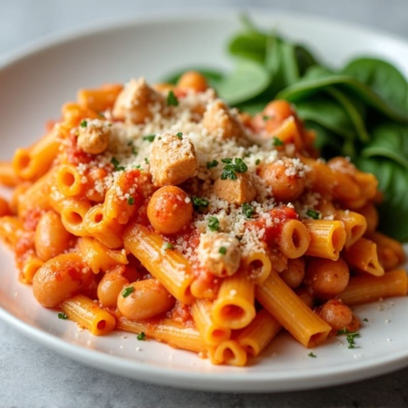 Creamy Baked Vegan Ziti