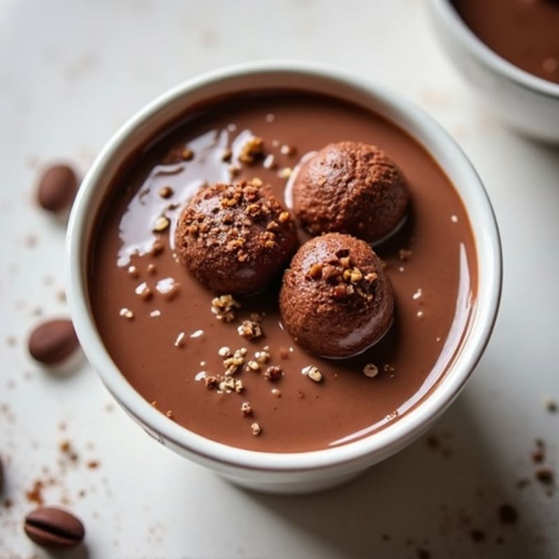 Silky Chocolate Protein Pudding with Greek Yogurt
