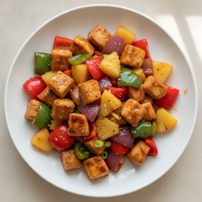Sweet and Sour Chicken Stir-Fry