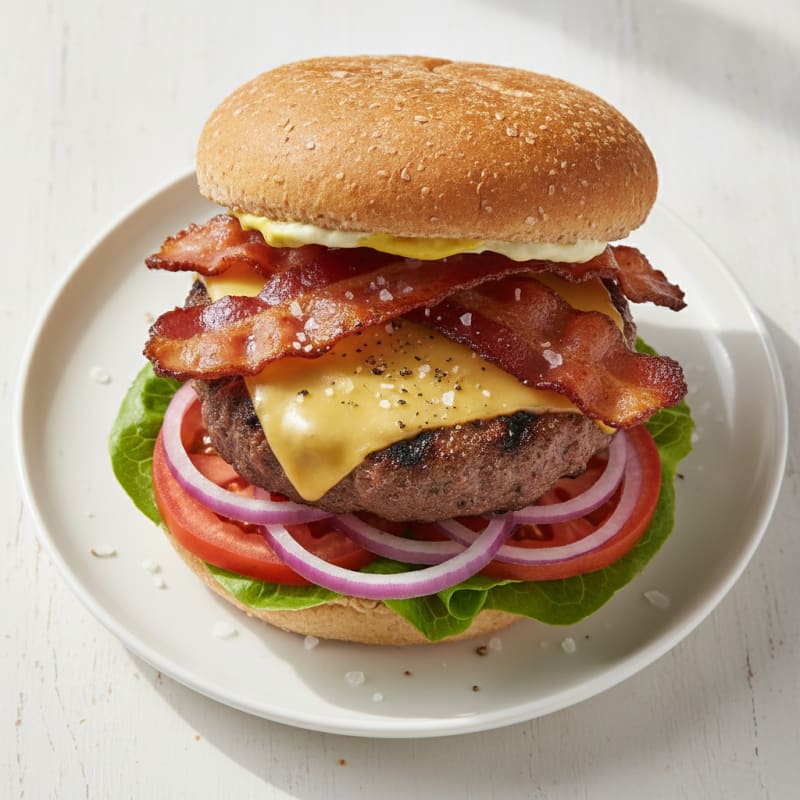 Classic Bacon Cheeseburger