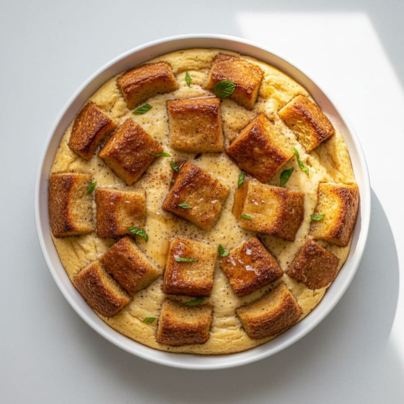 Creamy Vanilla Bean French Toast Bake