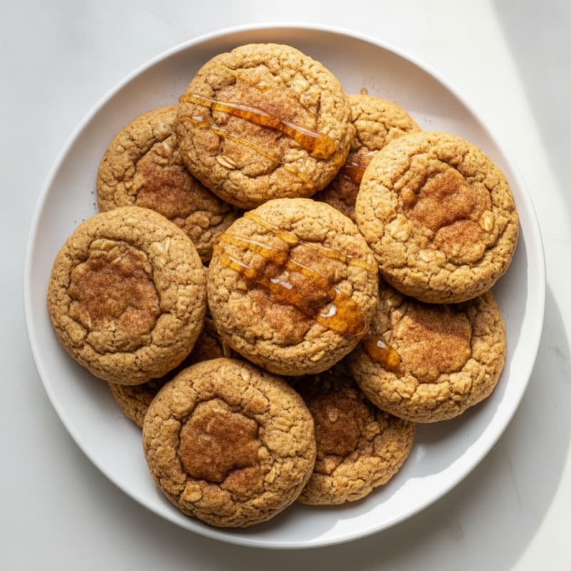 Almond Flour Oat Cookies