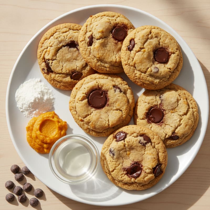 Soft-Baked Protein Chocolate Chip Cookies