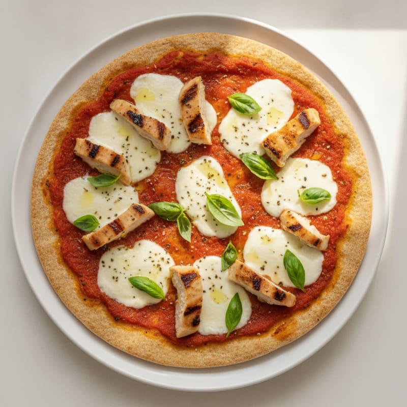 Protein-Packed Margherita Pizza