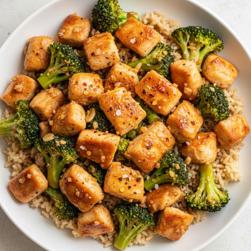 Sweet and Sour Chicken with Broccoli