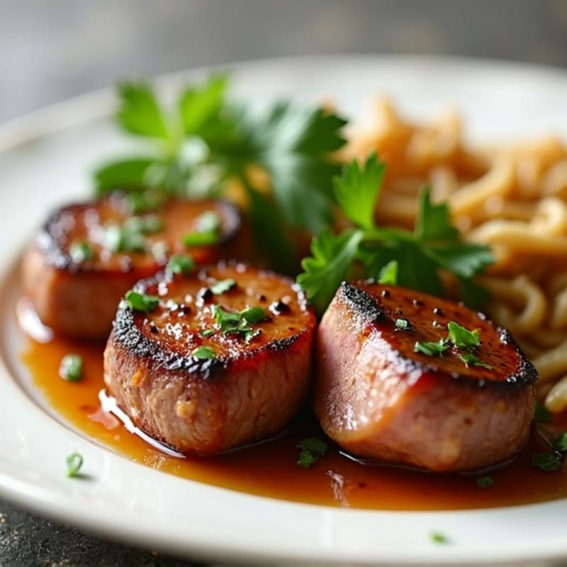 Garlic-Butter Seared Steak Bites with Herbs