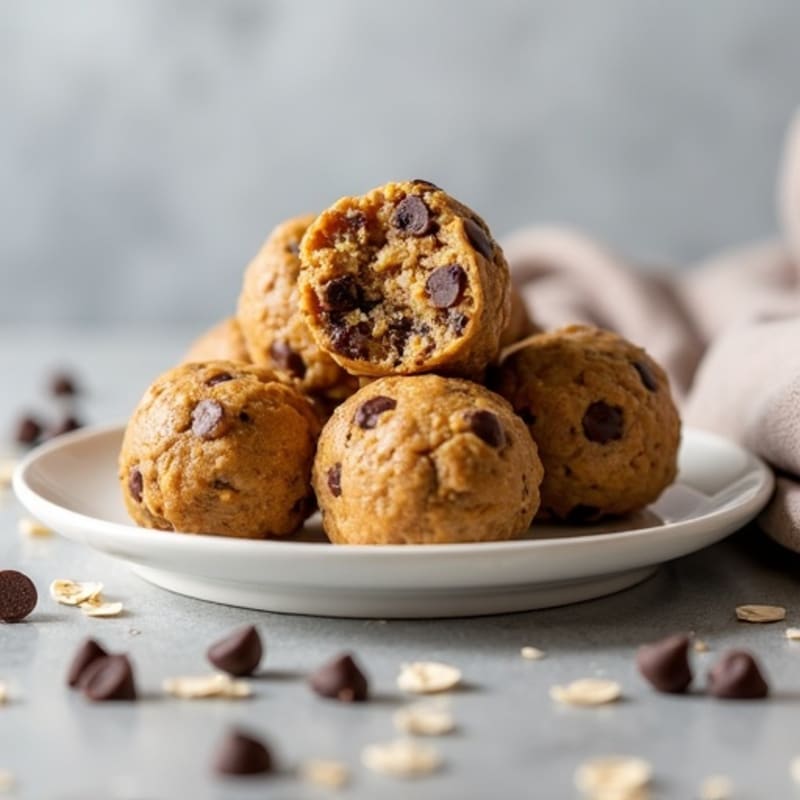 No-Bake Chewy Protein Cookie Dough Bites