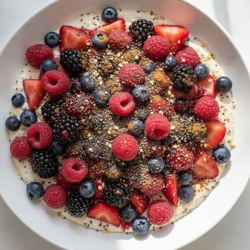 Berry Chia Seed Power Bowl