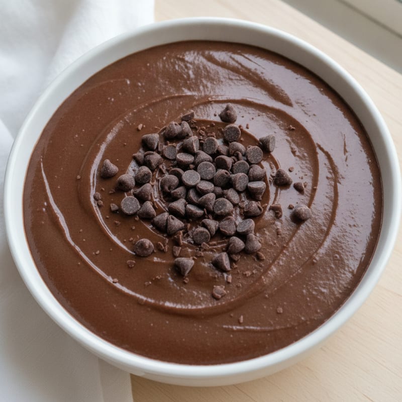 Silky Chocolate Protein Pudding