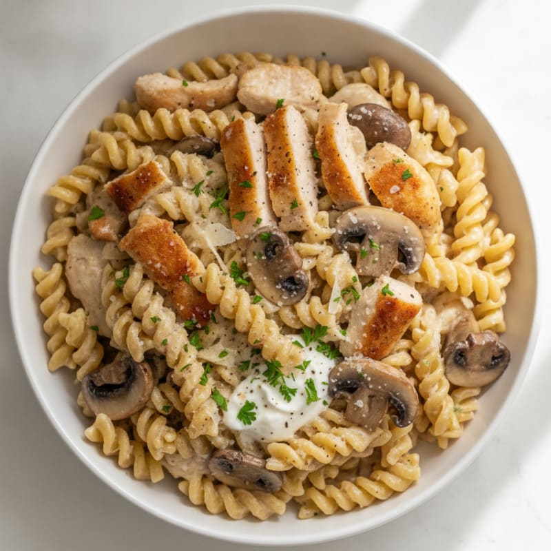 Truffle Mushroom Pasta