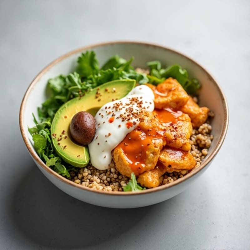 Creamy Buffalo Chicken Power Bowl