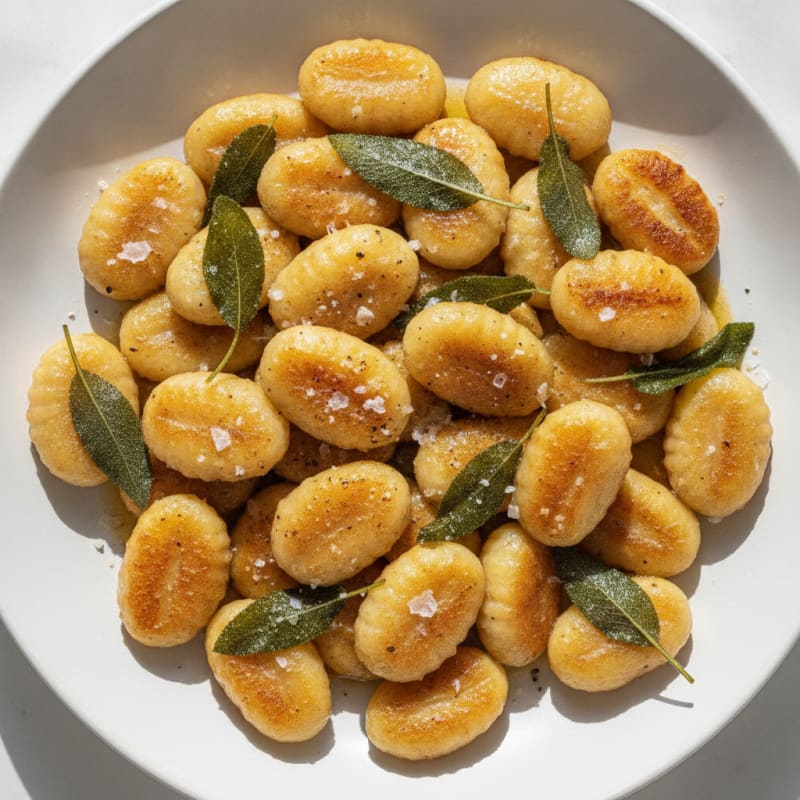 Ricotta Gnocchi with Sage Brown Butter