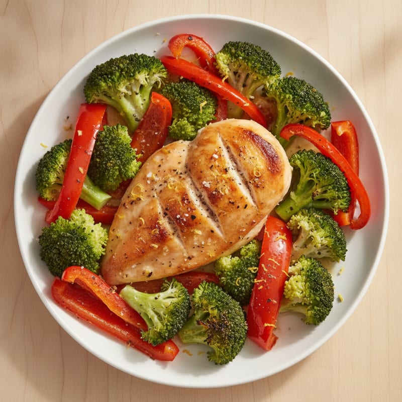 Lemon-Herb Roasted Chicken and Vegetables