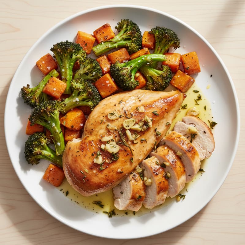 Garlic Herb Roasted Chicken
