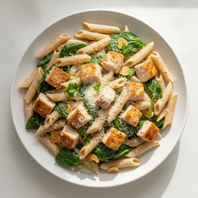 Classic Garlic Parmesan Pasta