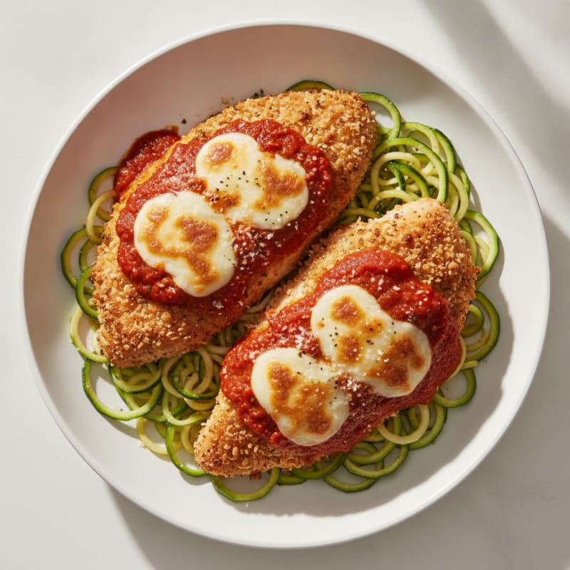 Baked Chicken Parmesan with Marinara