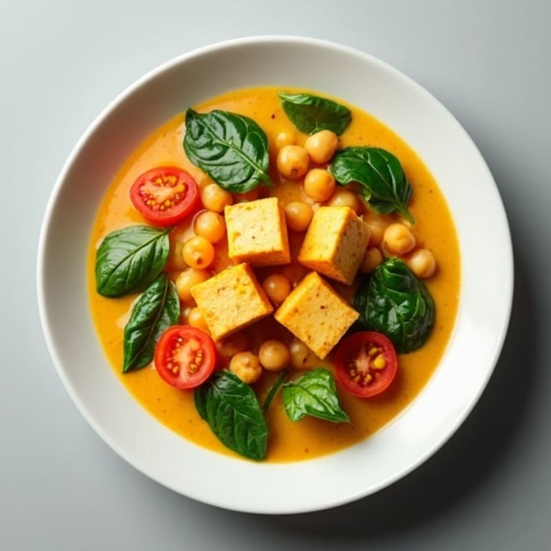 Creamy Coconut Curry Chickpea Stew