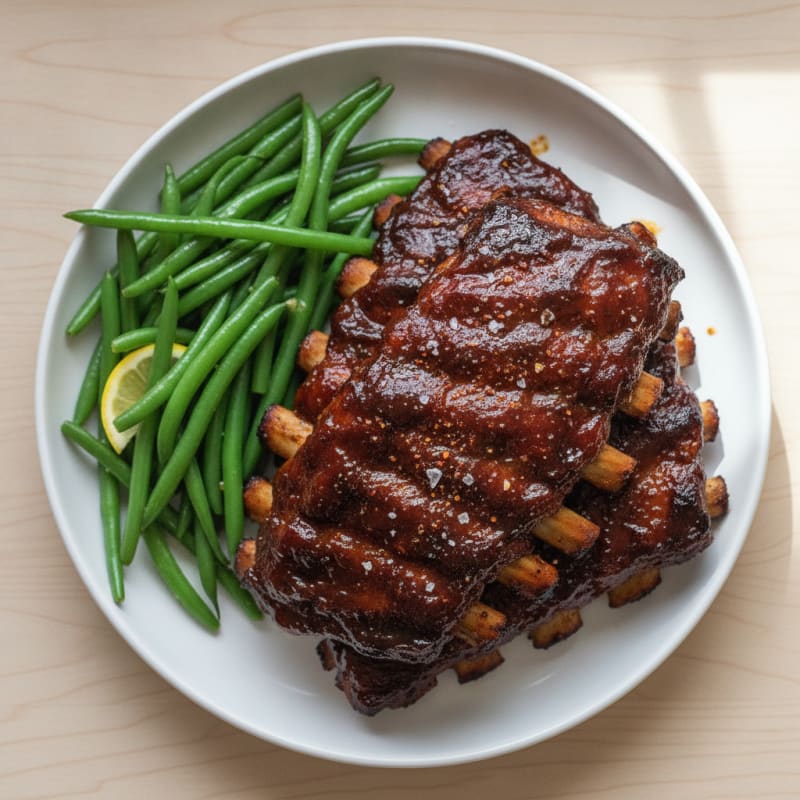 Sweet & Sticky BBQ Baby Back Ribs