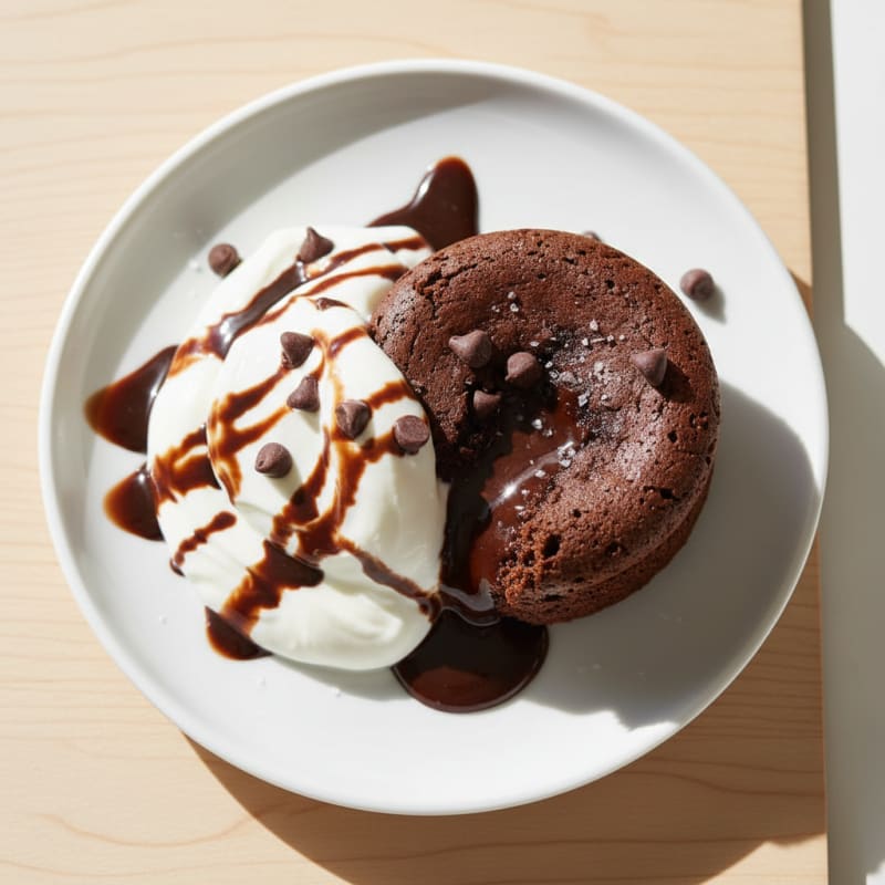 Creamy Chocolate Protein Mug Cake