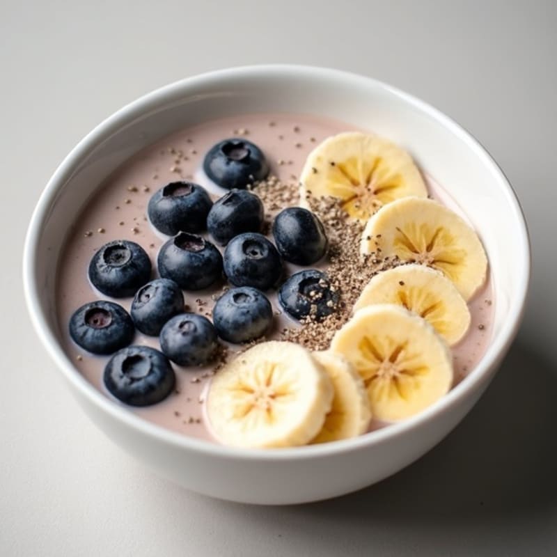 Creamy Banana Protein Smoothie Bowl
