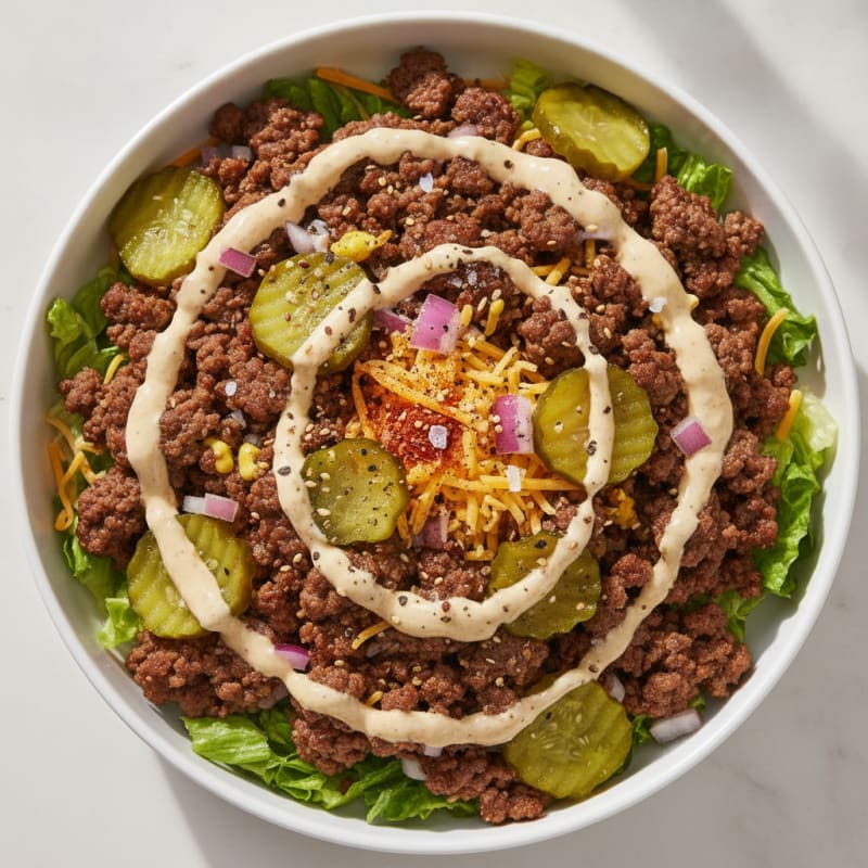 Big Mac Protein Bowl