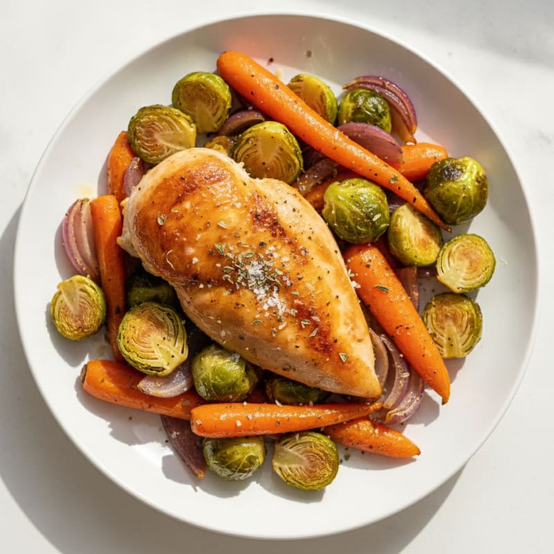 Dairy-Free Roasted Chicken and Vegetables