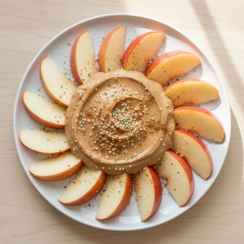 High-Protein Almond Butter Apple Dip