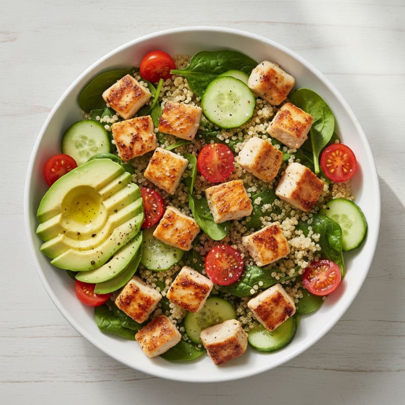 Power-Packed Chicken and Quinoa Bowl