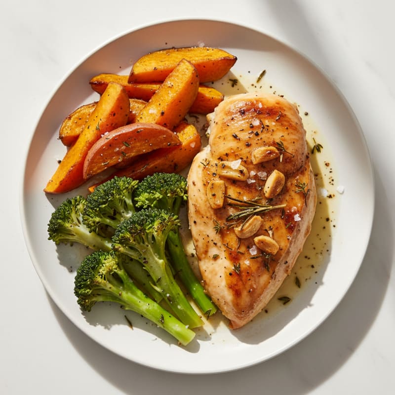 Garlic Herb Roasted Chicken Breast