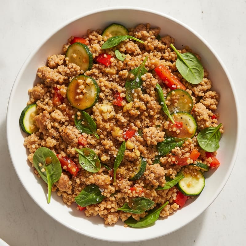 Lean Turkey and Quinoa Power Bowl