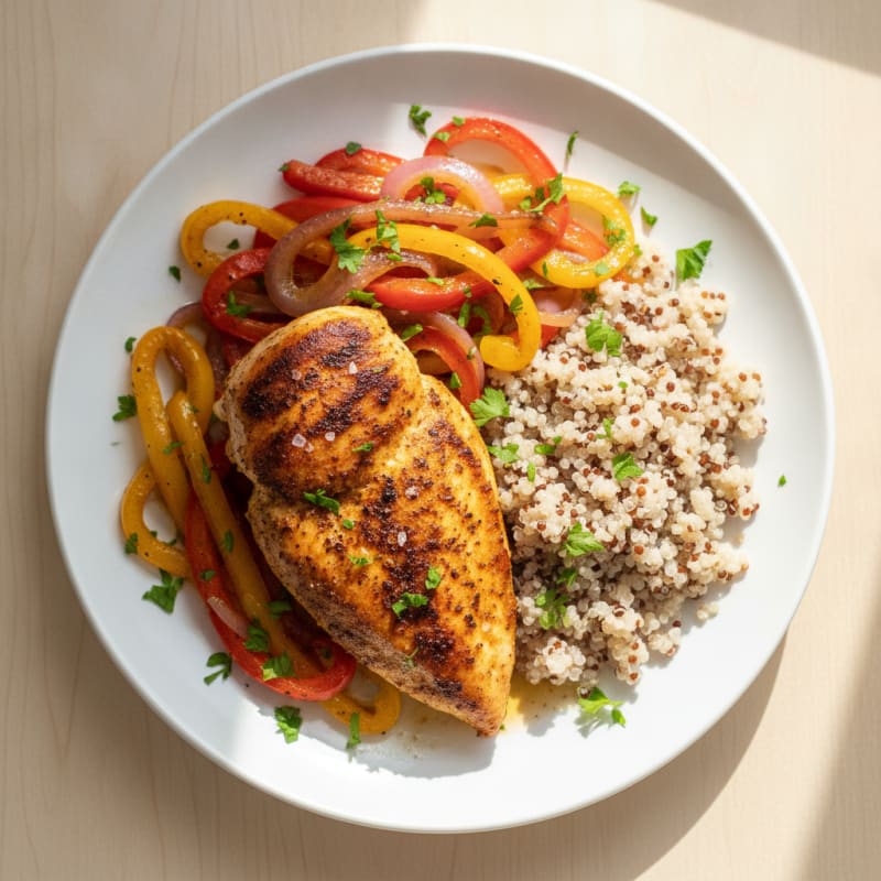 Cajun Chicken Breast with Bell Peppers