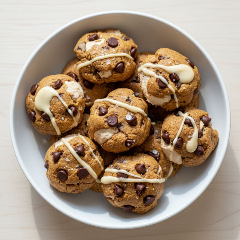 No-Bake Chocolate Chip Cookie Dough Bites