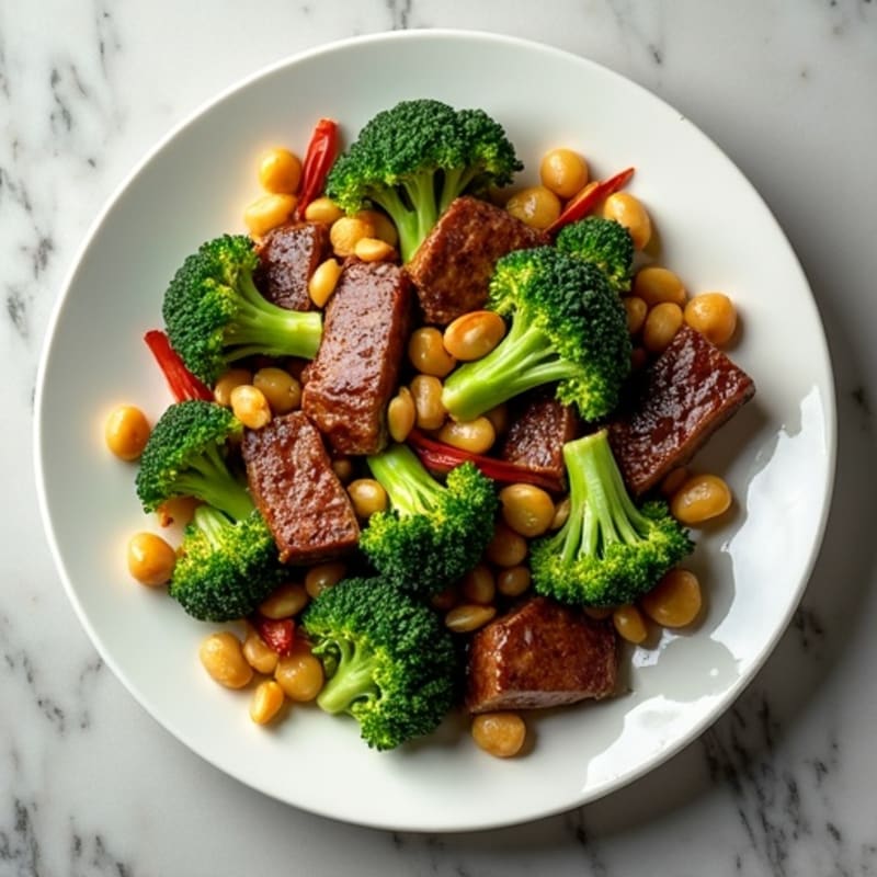 Garlic Ginger Beef and Broccoli Stir-Fry