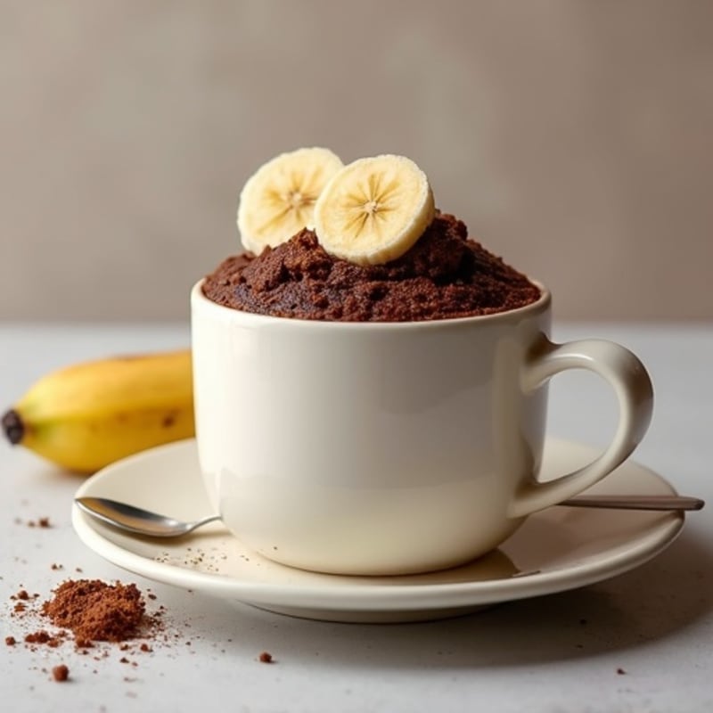Fudgy High-Protein Chocolate Mug Cake