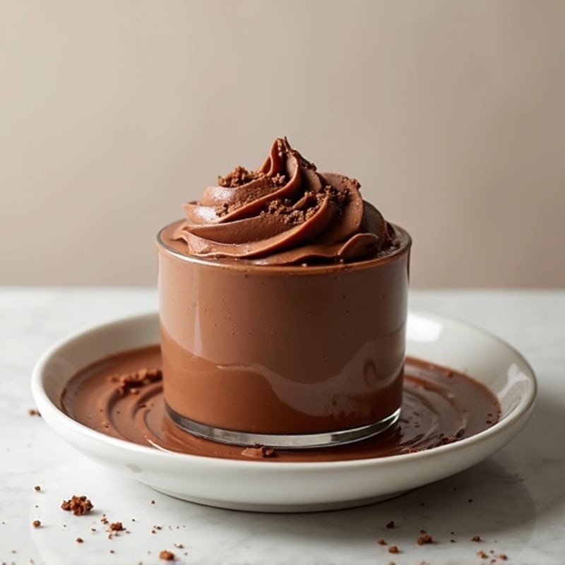 Silky Chocolate Protein Pudding