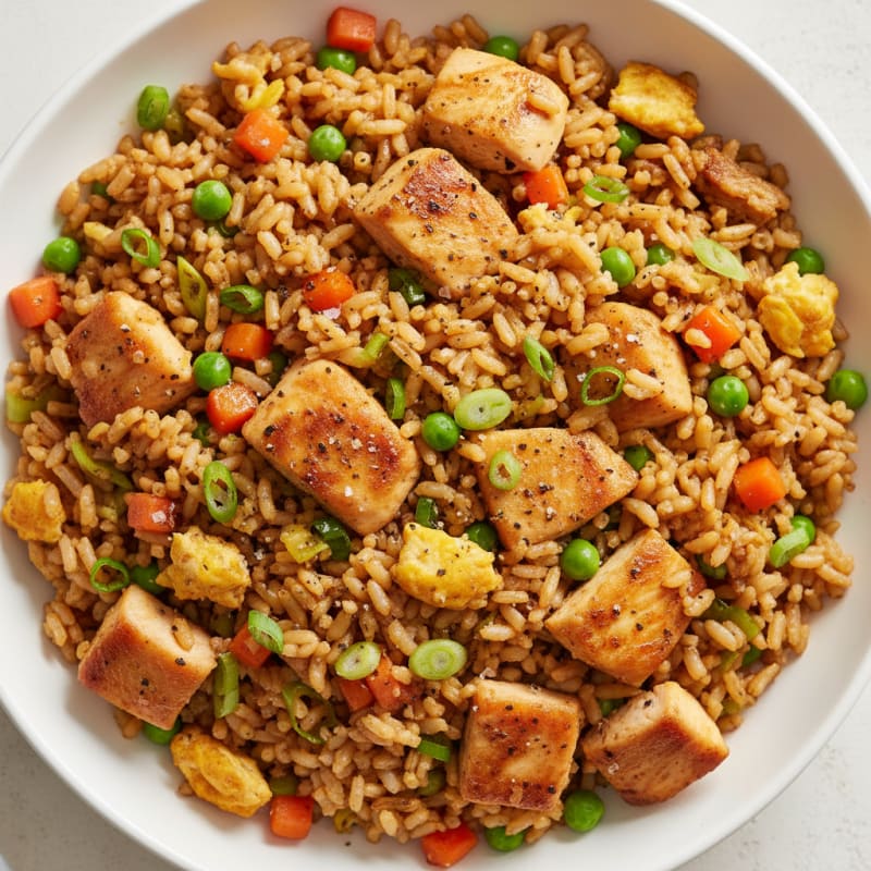 Chicken and Vegetable Fried Rice
