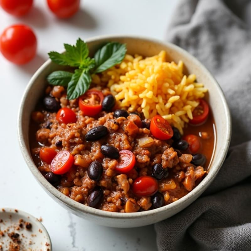 Hearty Turkey and Black Bean Chili