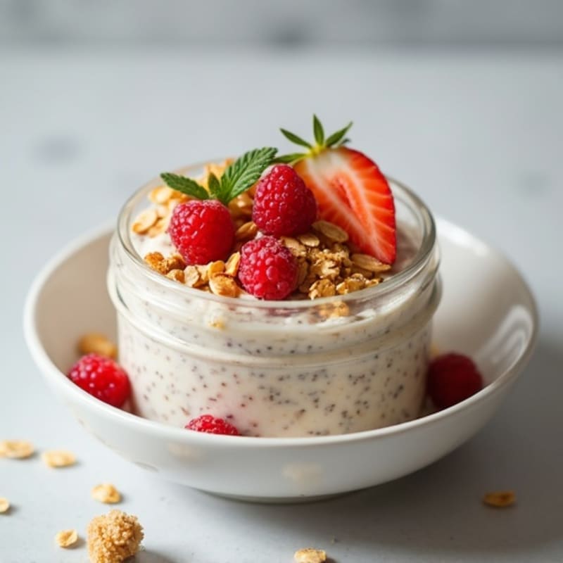 Creamy Protein Overnight Oats