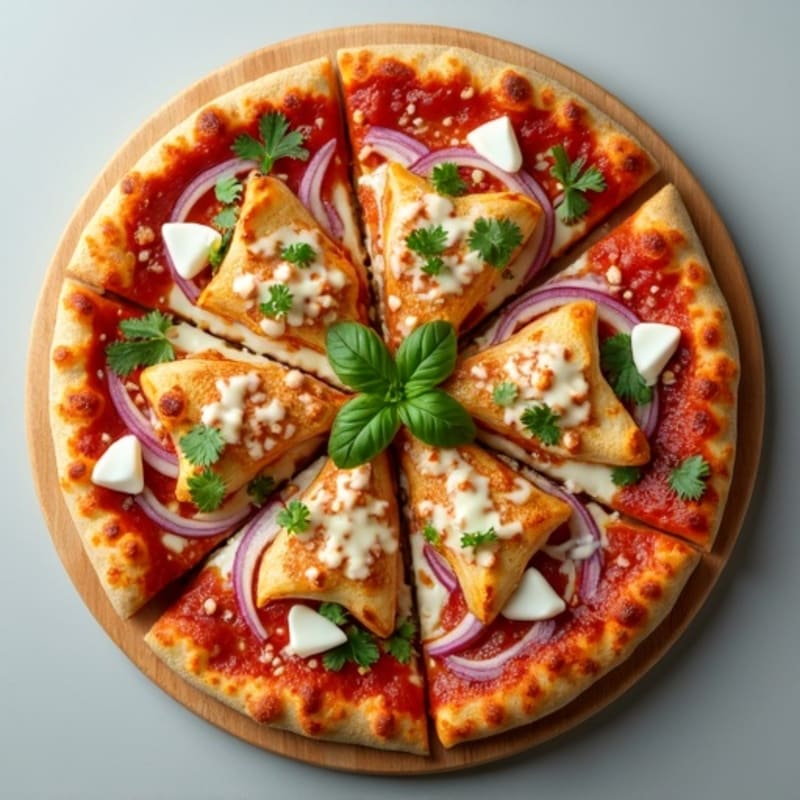 Healthy Chicken BBQ Ranch Pizza