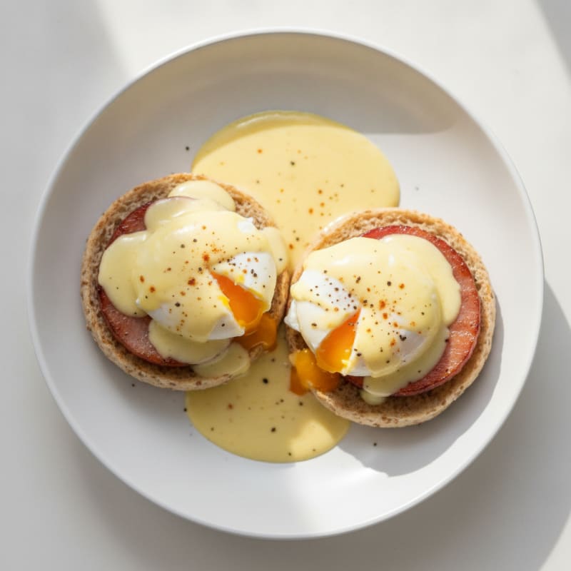 Classic Eggs Benedict with Hollandaise